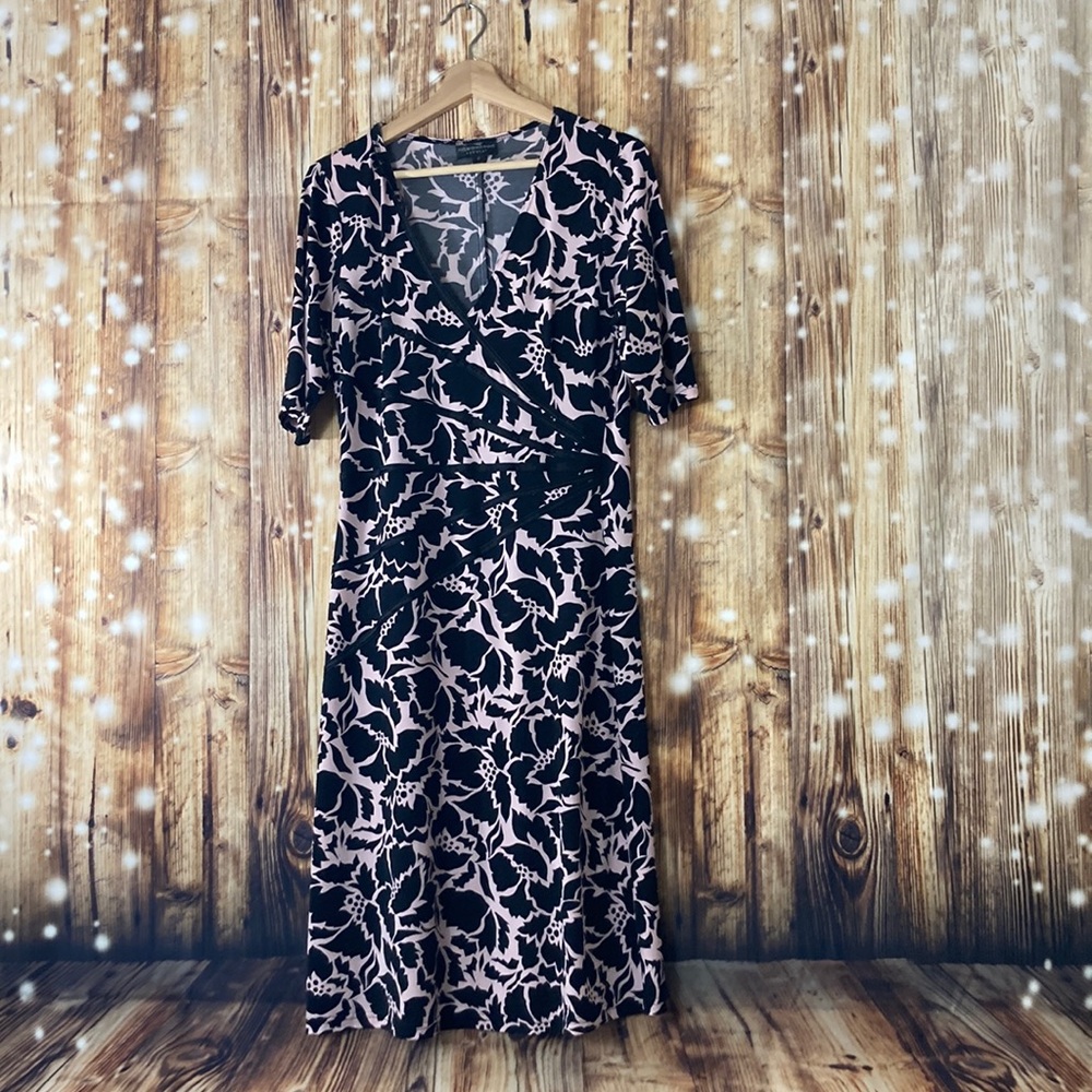 Floral print dress